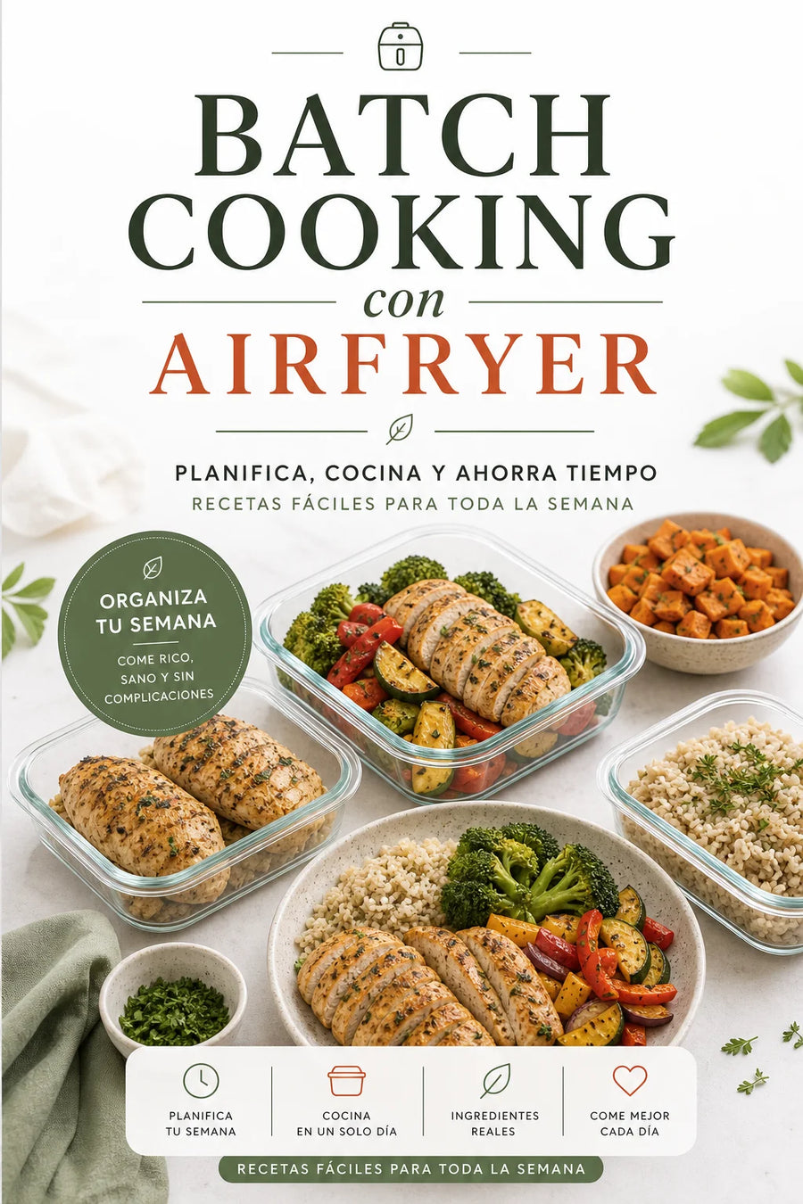 Ebook batch cooking con airfryer