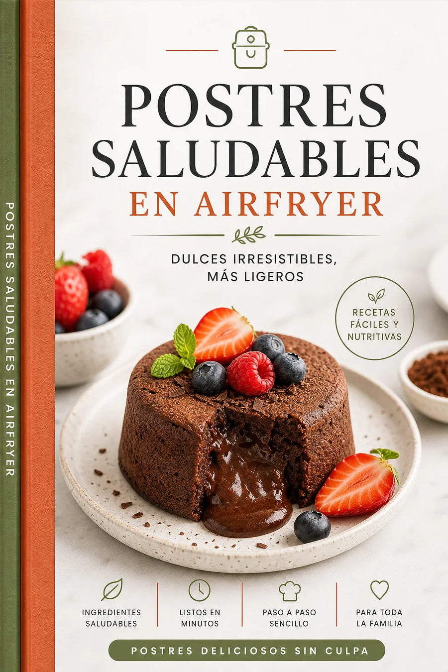 Ebook de postres saludables para airfryer