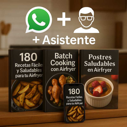 Pack Experto 3x1 Recetas Airfryer